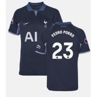 Stroje piłkarskie Tottenham Hotspur Pedro Porro #23 Koszulka Wyjazdowej 2023-24 Krótki Rękaw